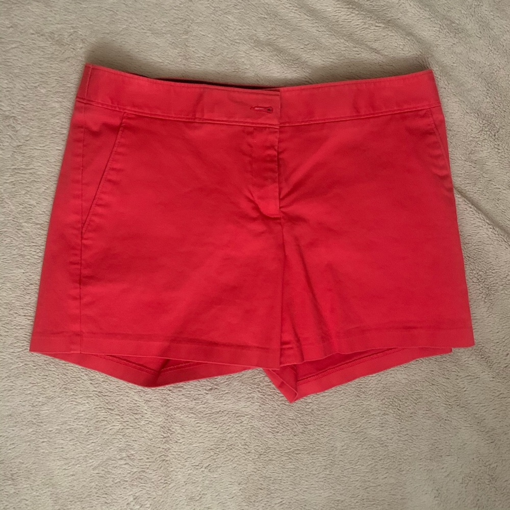 Red/ coral size 4 Express Shorts